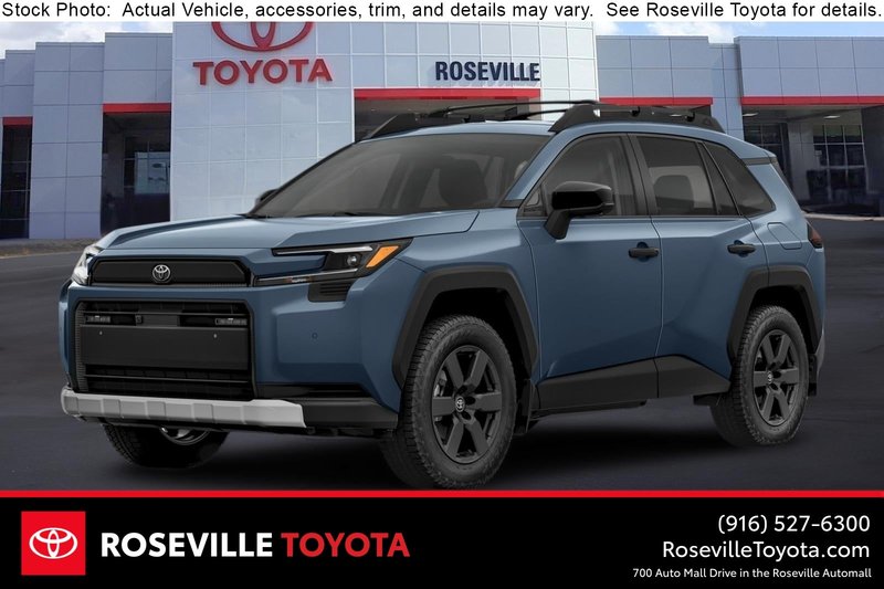 2026 Toyota RAV4 — front three-quarter view