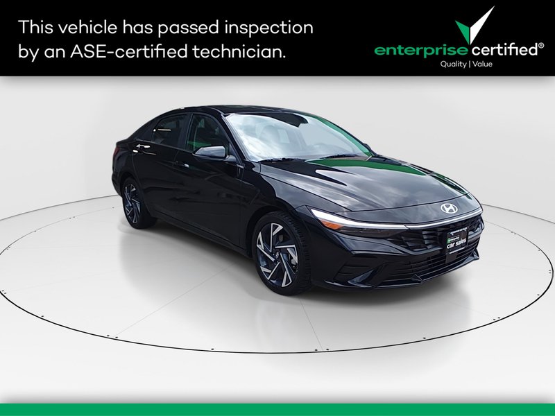 2024 Hyundai Elantra Limited IVT — front three-quarter view