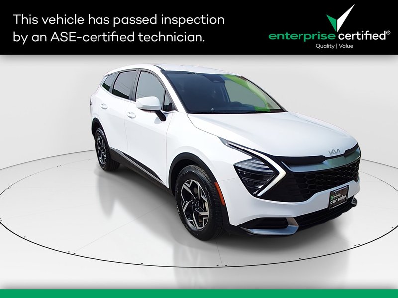 2025 Kia Sportage LX FWD — front three-quarter view