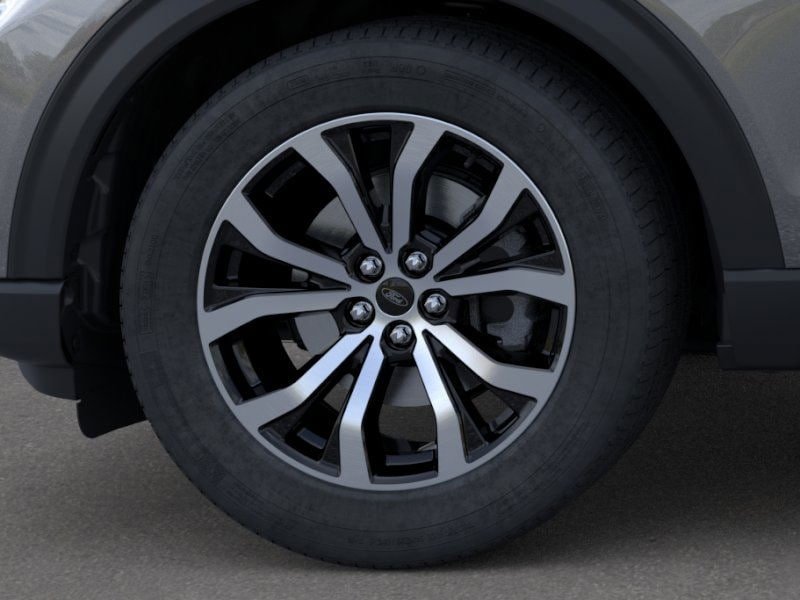 2026 Ford Explorer 4DR 4WD ST-Line in Gray — front three-quarter view