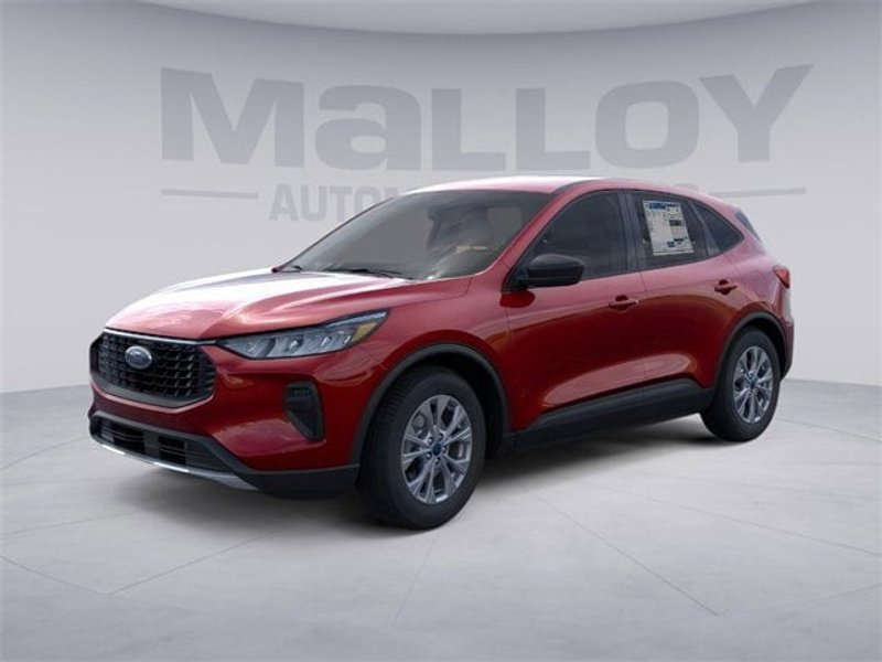 2026 Ford Escape Active in Rapid Red Metallic Tinted Clearcoat — front three-quarter view