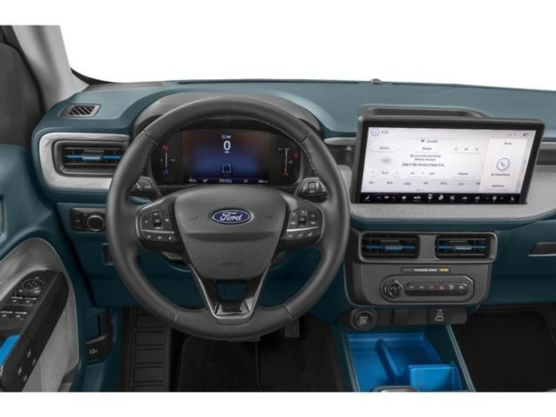 2026 Ford Maverick XLT in Carbonized Gray Metallic — front three-quarter view