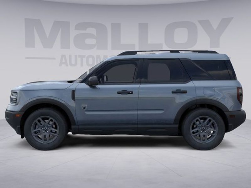 2025 Ford Bronco Sport Big Bend in Azure Gray Metallic Tri-Coat — front three-quarter view
