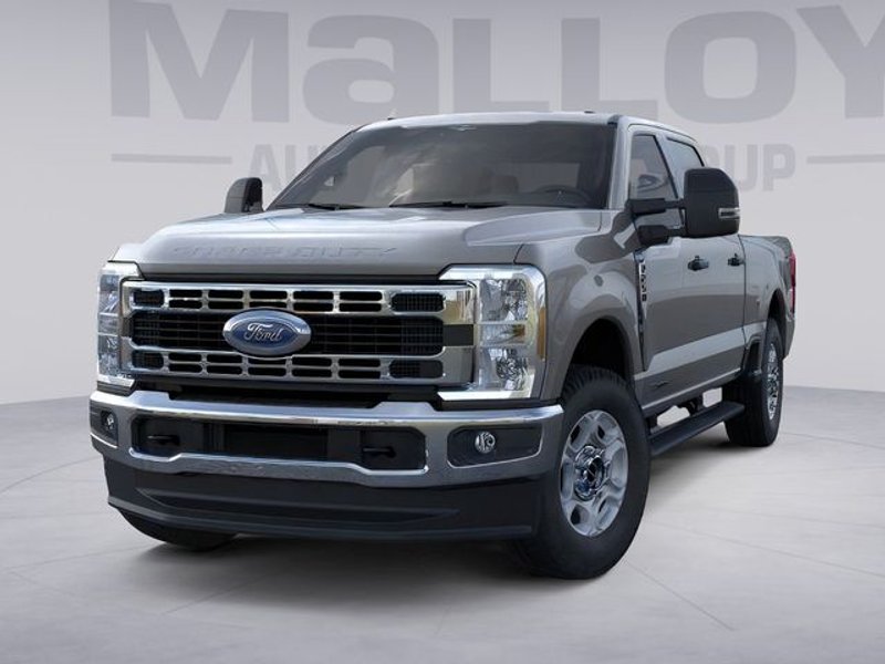 2026 Ford Super Duty F-250 XLT in Carbonized Gray Metallic — front three-quarter view