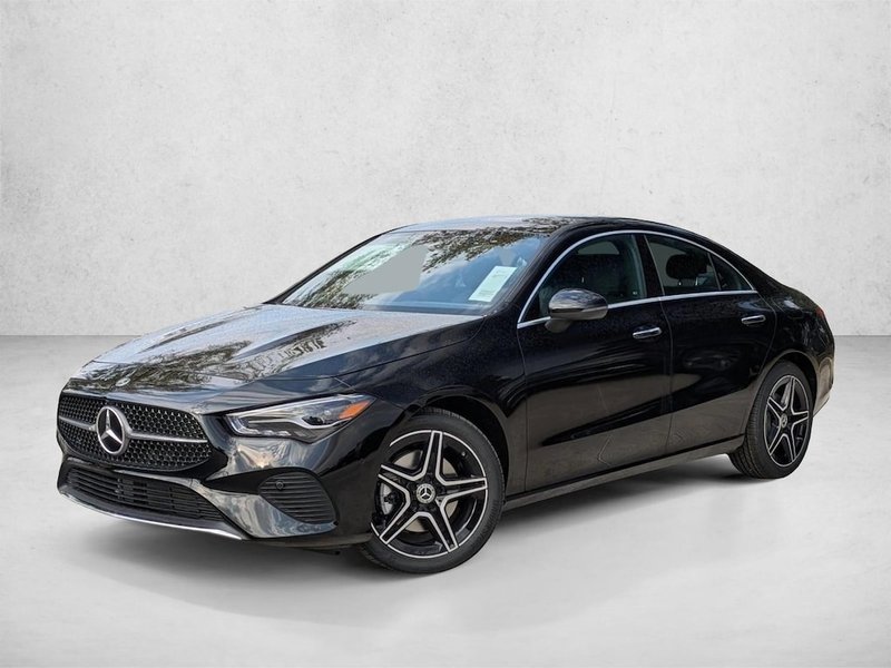 2026 Mercedes-Benz CLA 250 CLA 250 Coupe in Night Black — front three-quarter view