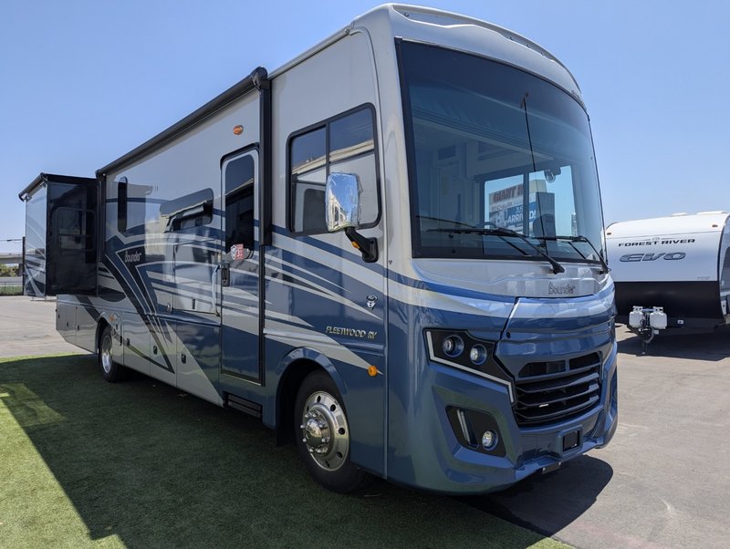 2026 Fleetwood Bounder — front three-quarter view