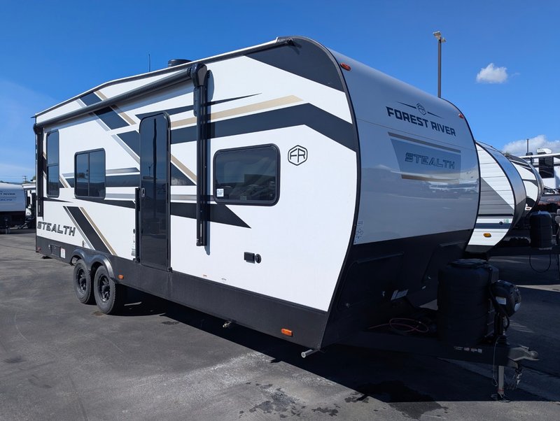 2026 Forest River Stealth — front three-quarter view