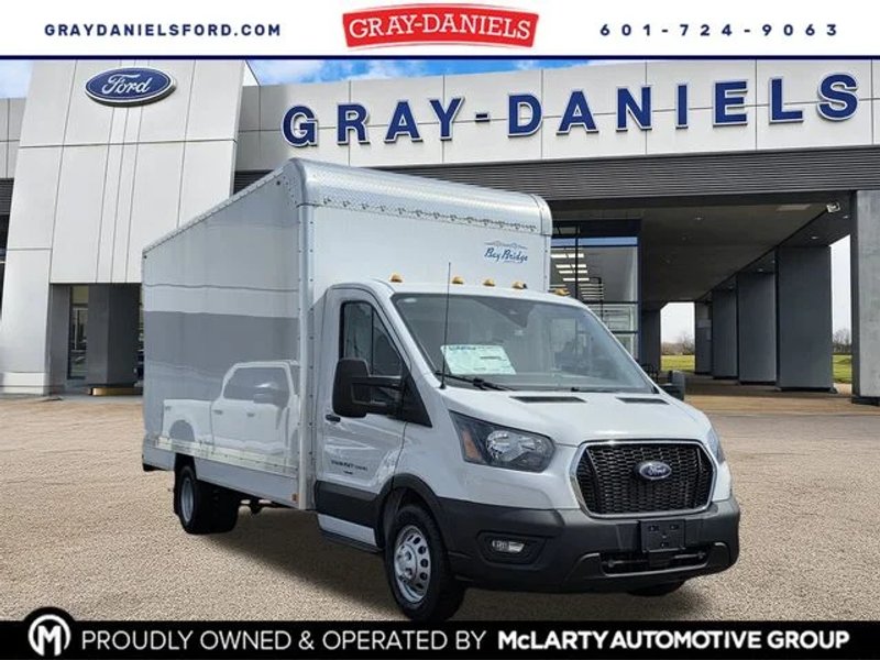 2025 Ford Transit Chassis Cutaway — front three-quarter view