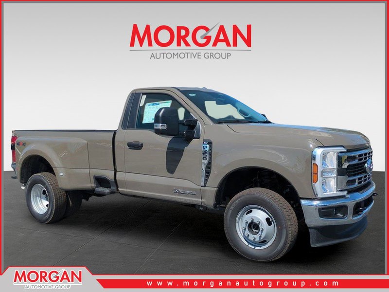 2026 Ford F-350SD XLT in Gray — front three-quarter view