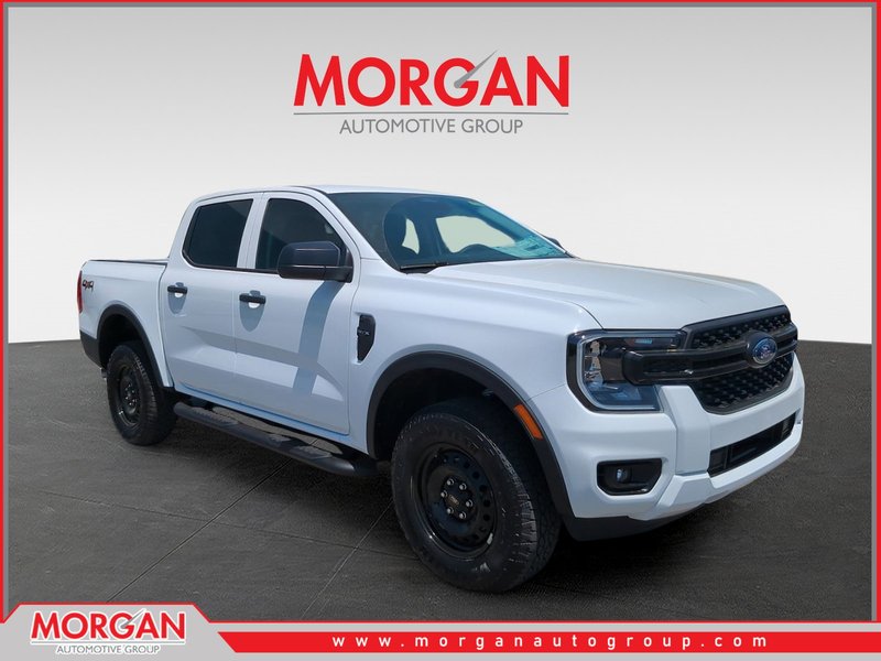 2026 Ford Ranger XL in White — front three-quarter view