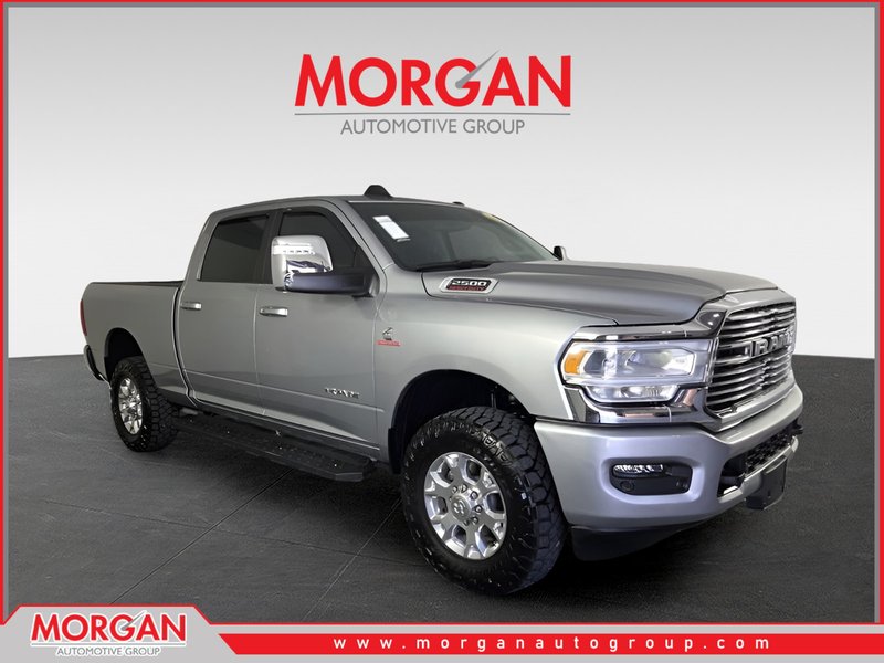 2024 Ram 2500 Laramie in Silver — front three-quarter view