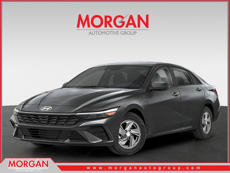 2026 Hyundai ELANTRA SE in Ecotronic Gray — front three-quarter view