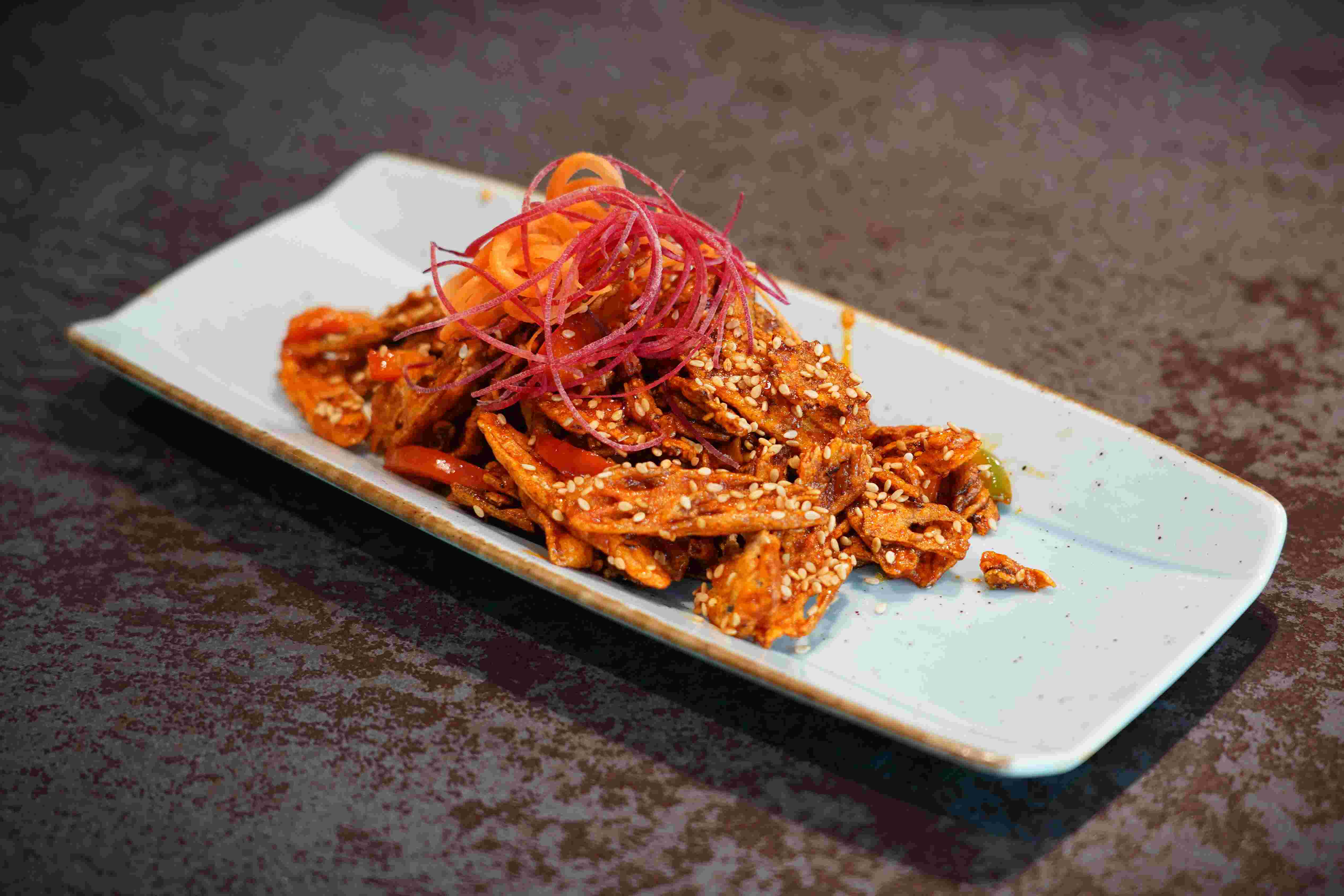 Chilly & Plum Lotus Stems