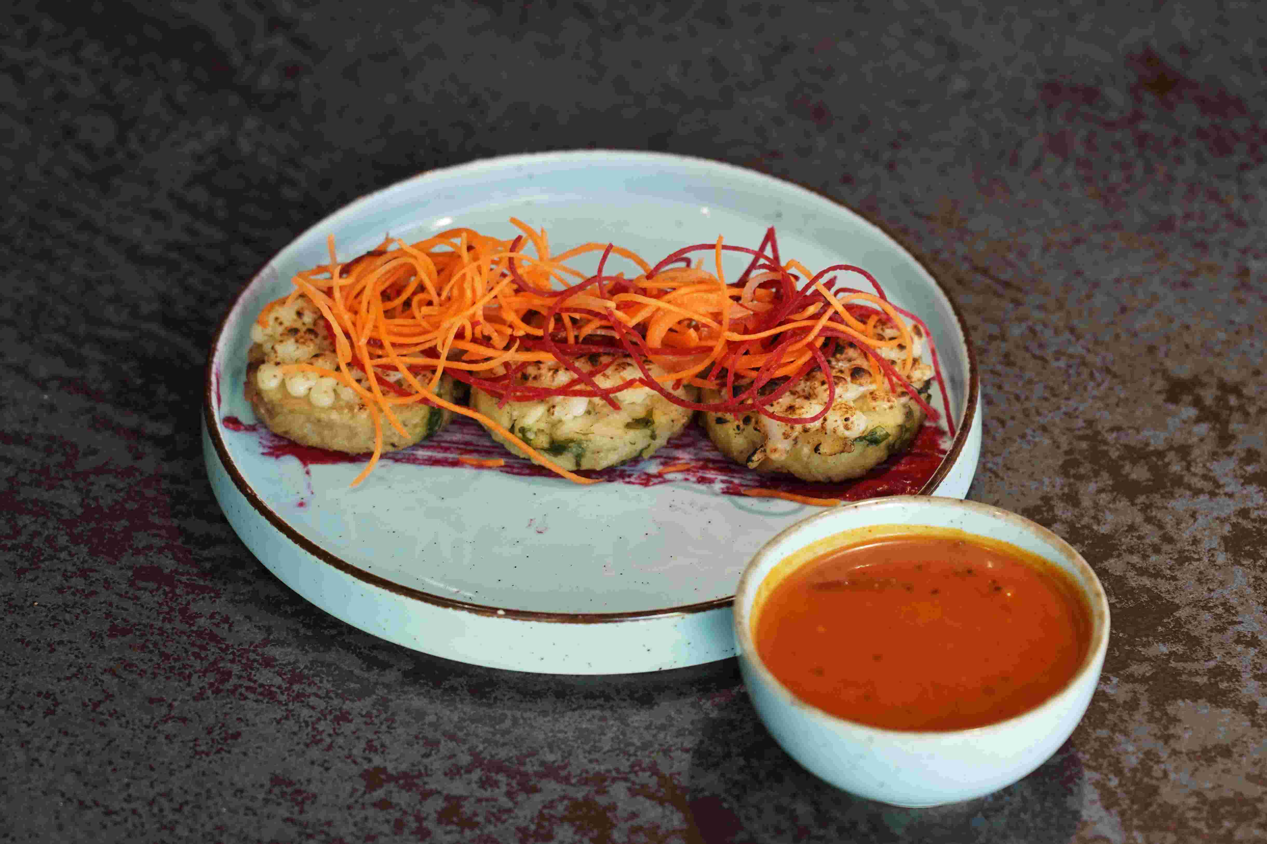 Mozzarella Aloo Tikki