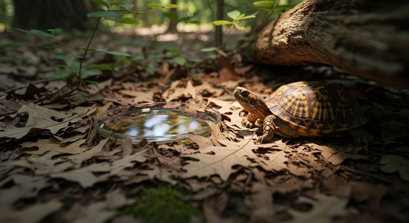 3 toed box turtle habitat