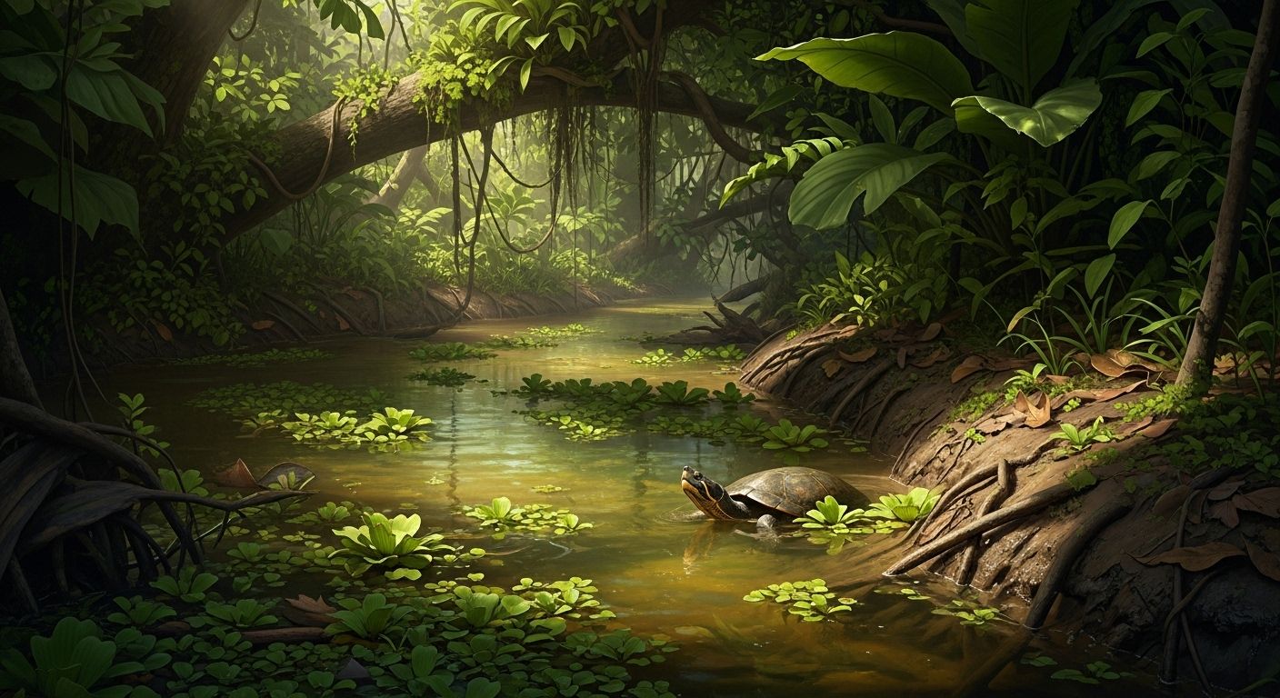 african sideneck turtle habitat