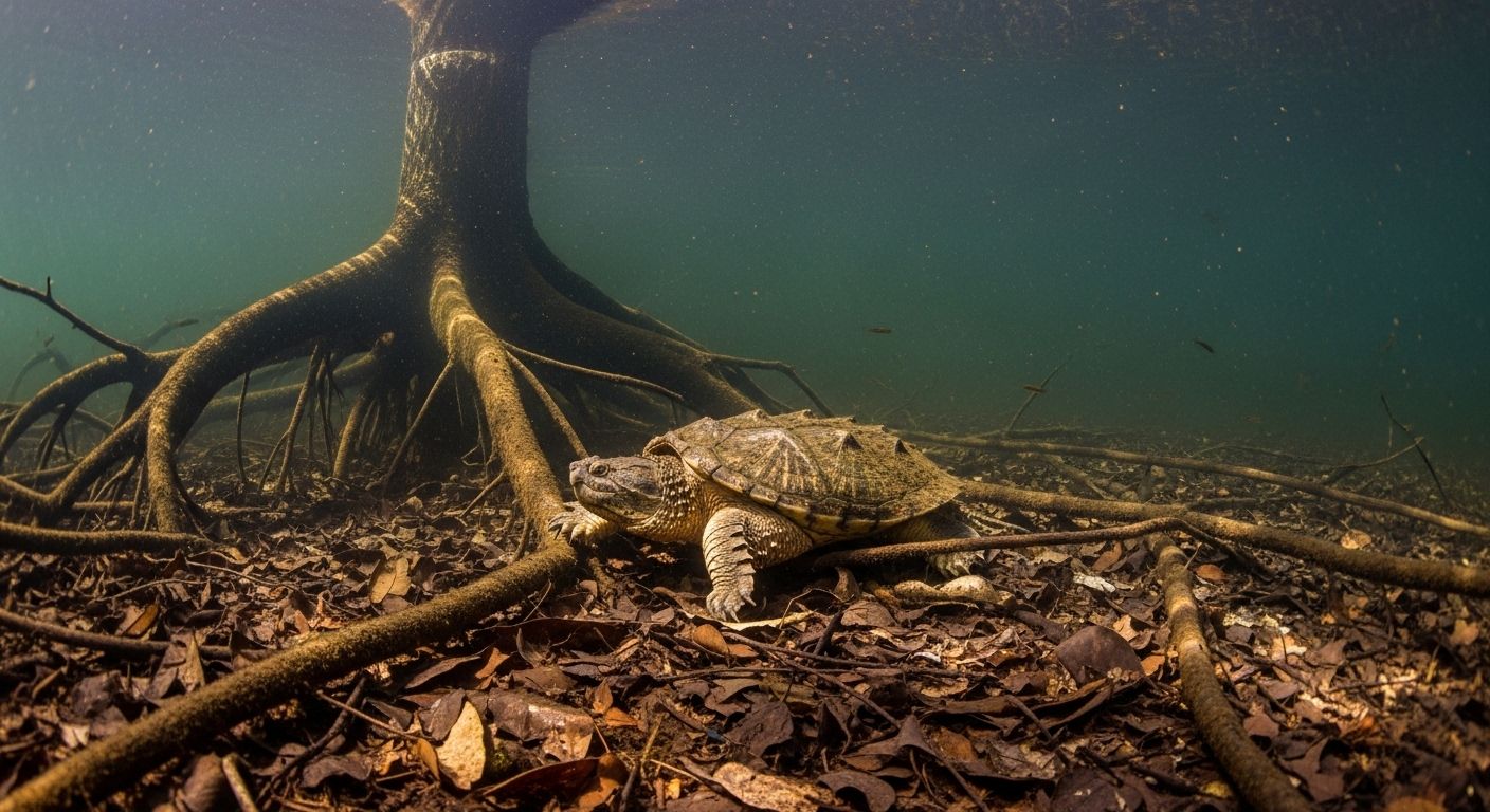 alligator snapping turtle habitat