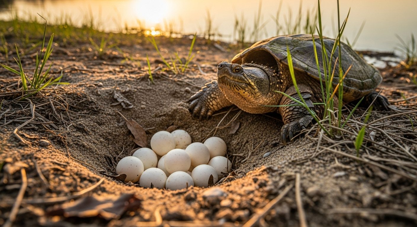common snapping turtle eggs