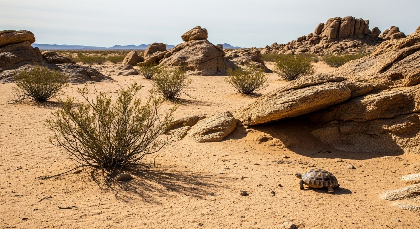 desert turtle habitat