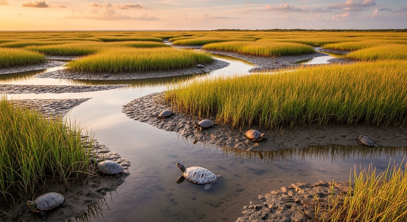 diamondback terrapin turtle habitat