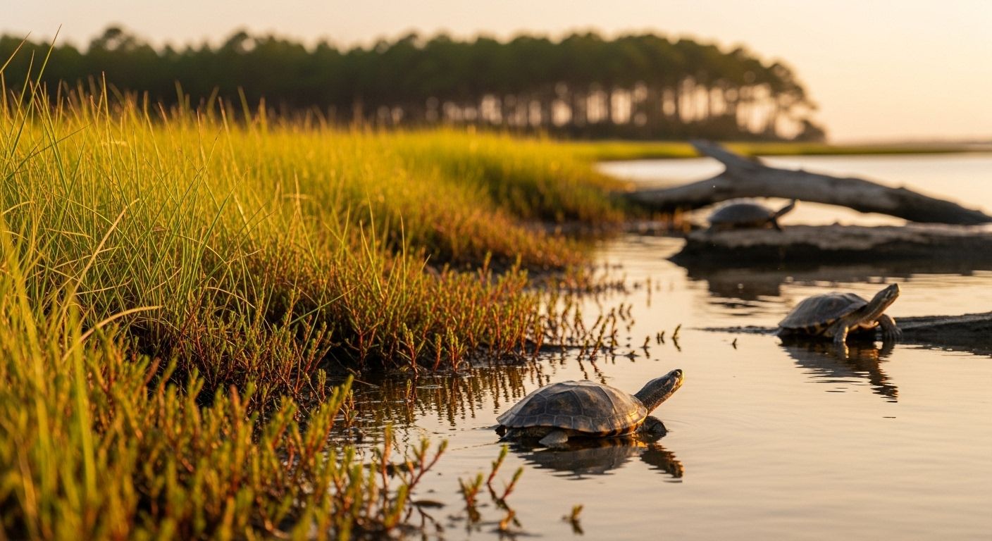diamondback turtle habitat