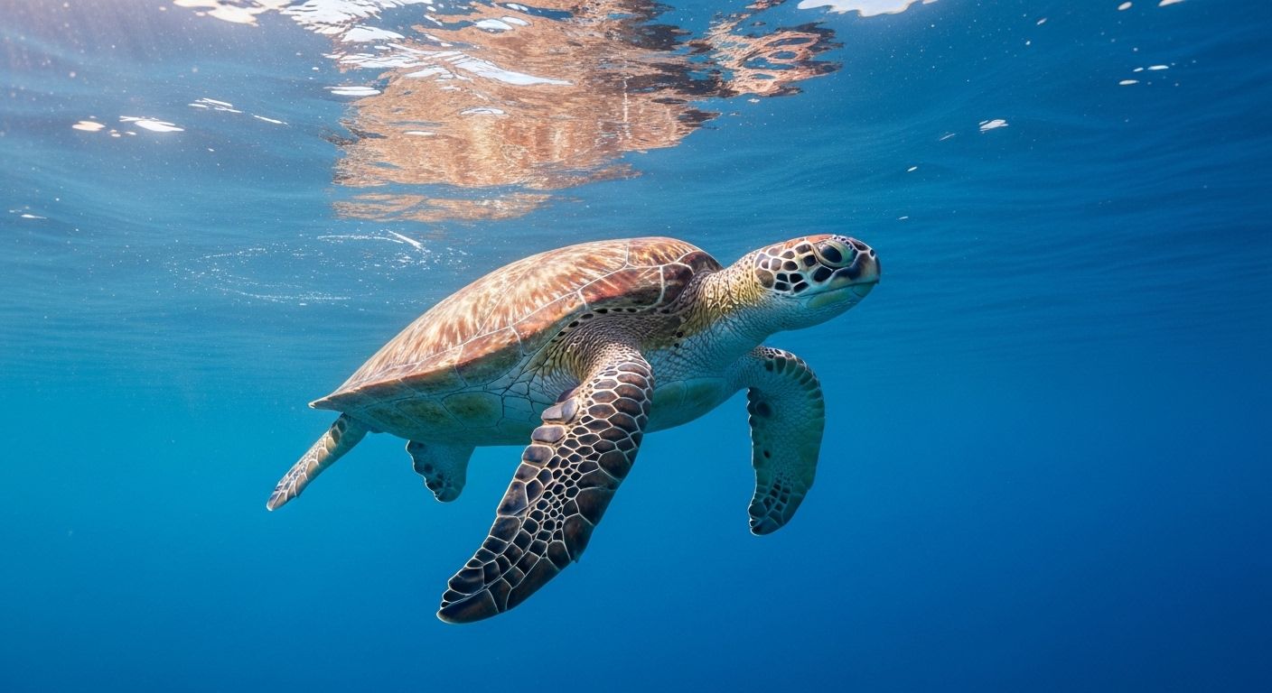 green sea turtle scientific name