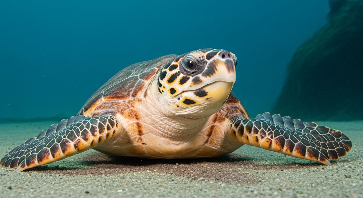 hawksbill sea turtle scientific name