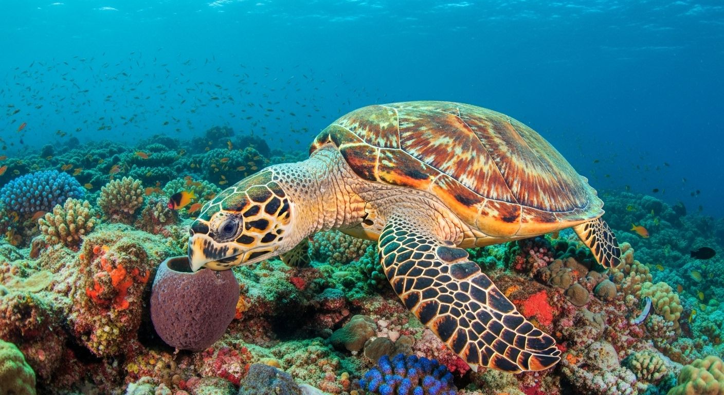 hawksbill sea turtle species