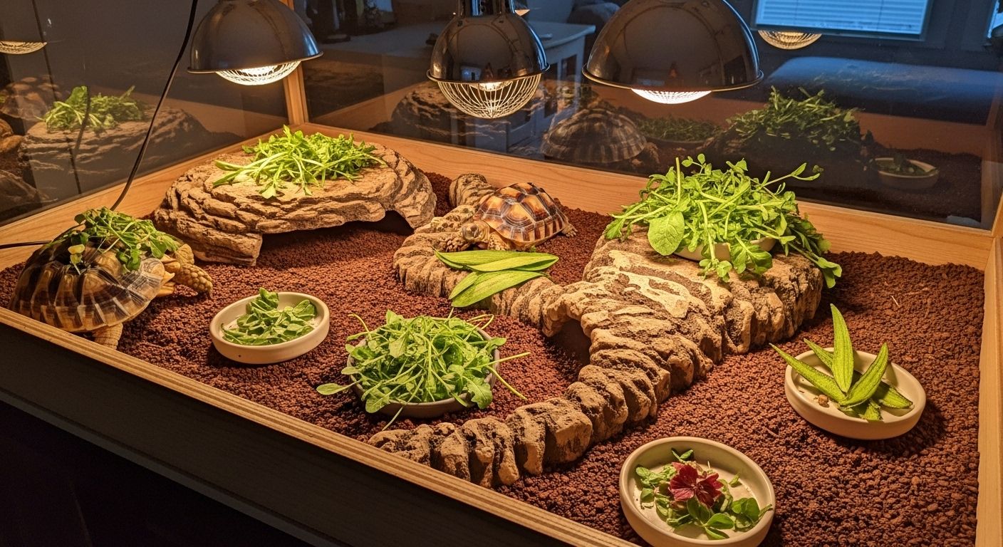 indoor tortoise habitats