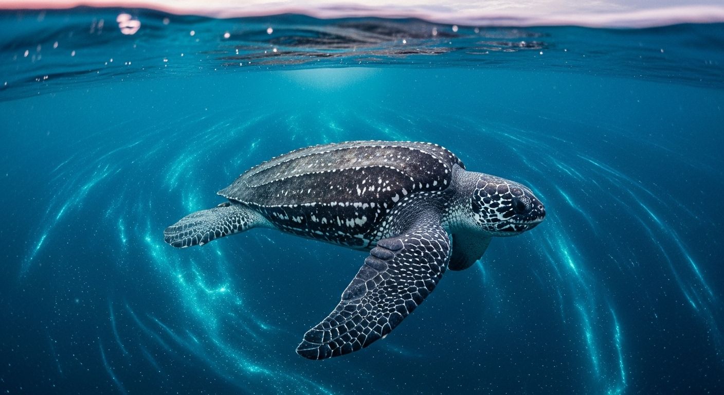 leatherback sea turtle environment