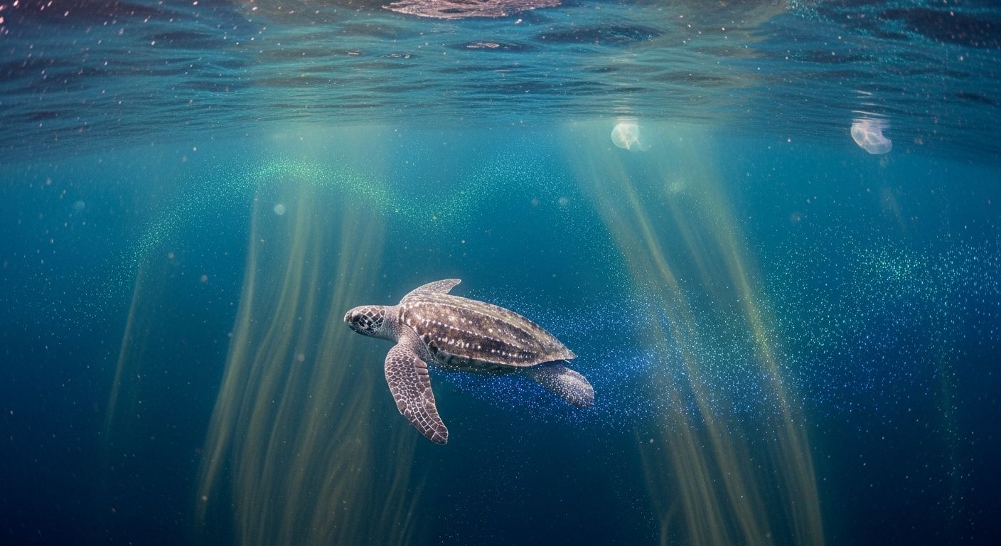 Leatherback Sea Turtle Environment Plastic Killer Leatherback Sea Turtle Environment Plastic Killer