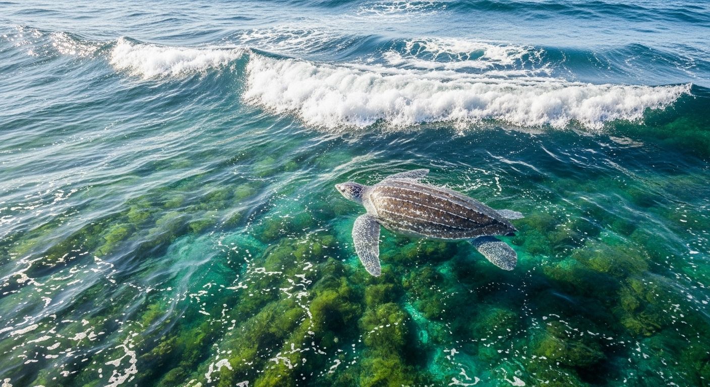 leatherback turtle habitat