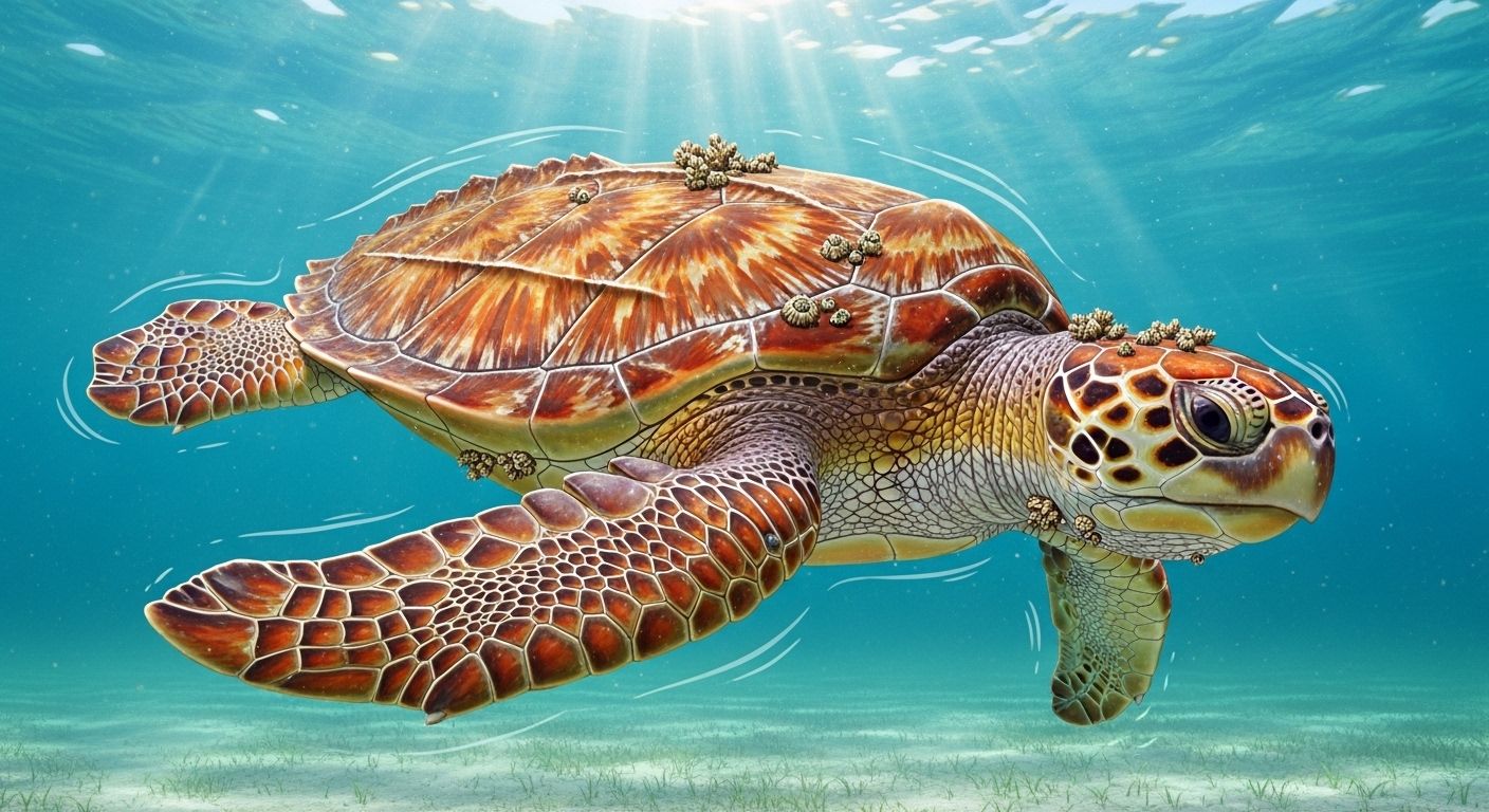 loggerback turtle