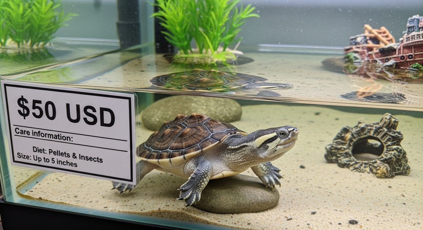loggerhead musk turtle for sale