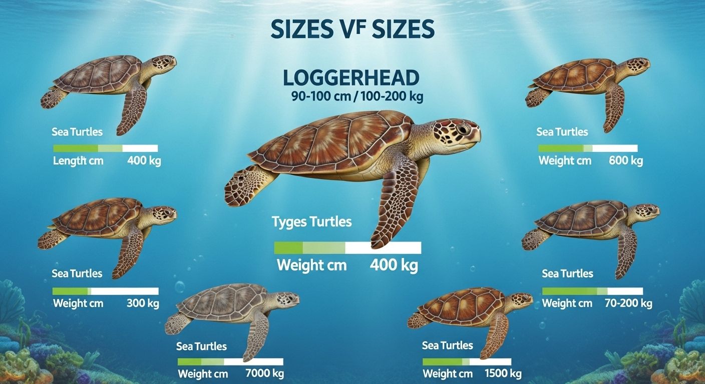 loggerhead size