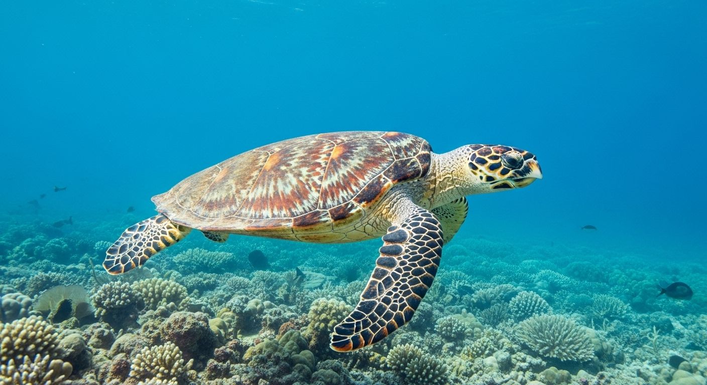 scientific name of hawksbill sea turtle