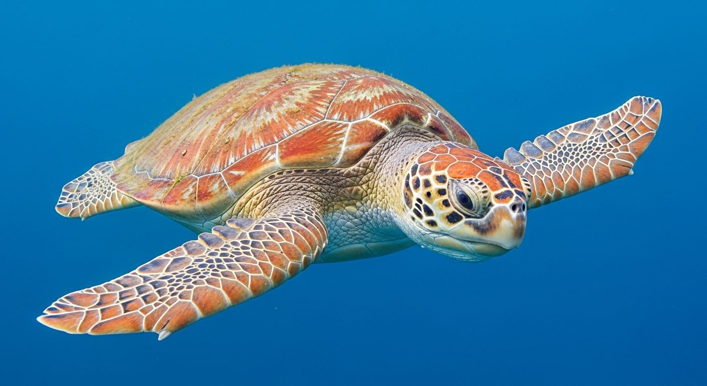 Size of Loggerhead Sea Turtle Defines Ocean Giants