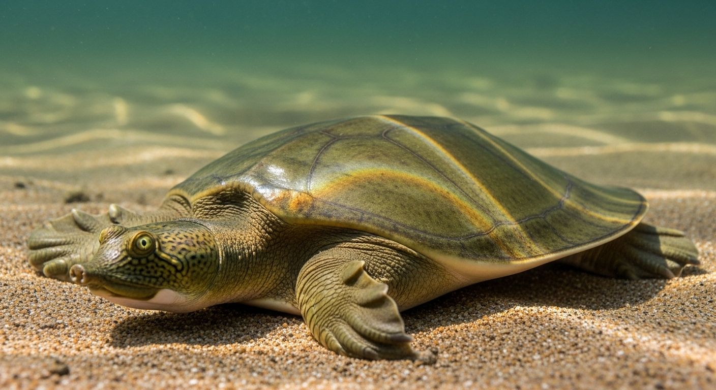 Smooth Shell Turtle Soft Touch Secret