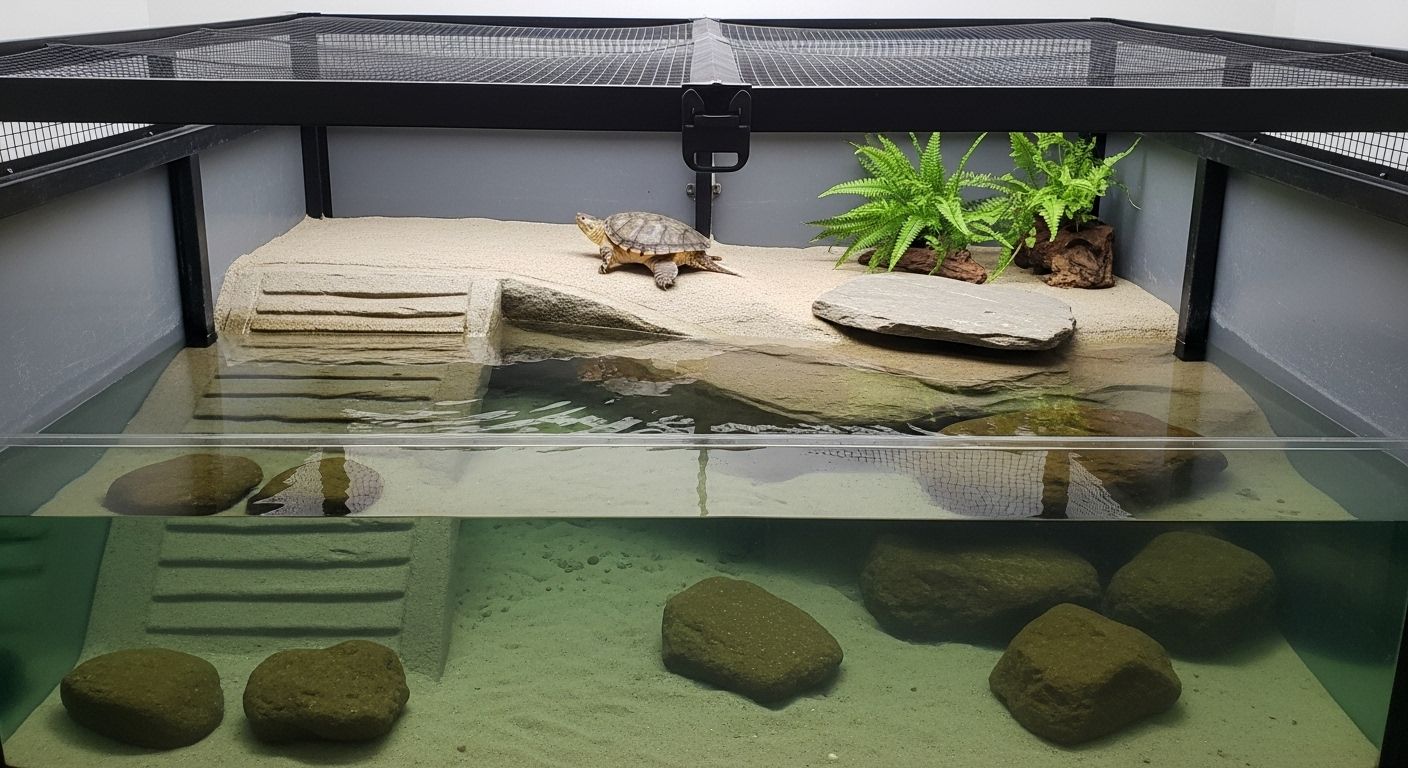 snapping turtle cage