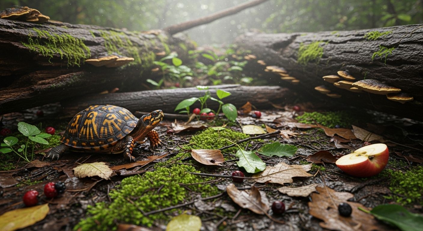 three toed box turtle habitat