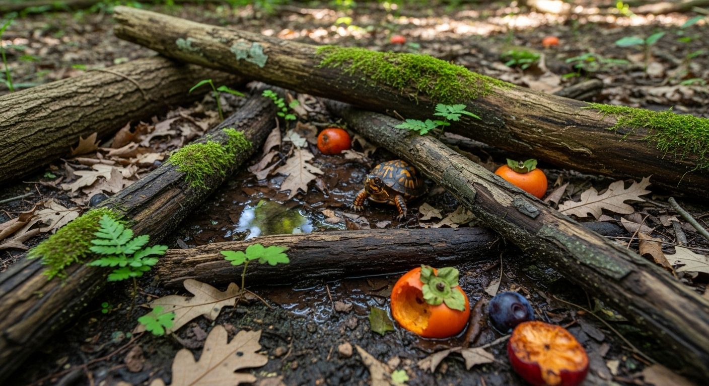 Three Toed Box Turtle Habitat Natural Pro