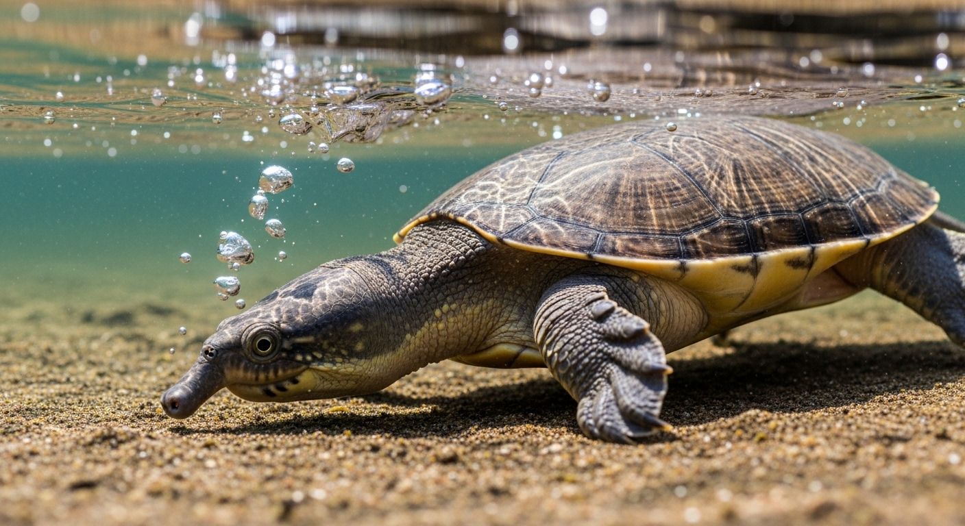 turtle with snout