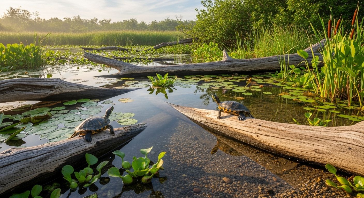 yellow bellied slider turtle habitat
