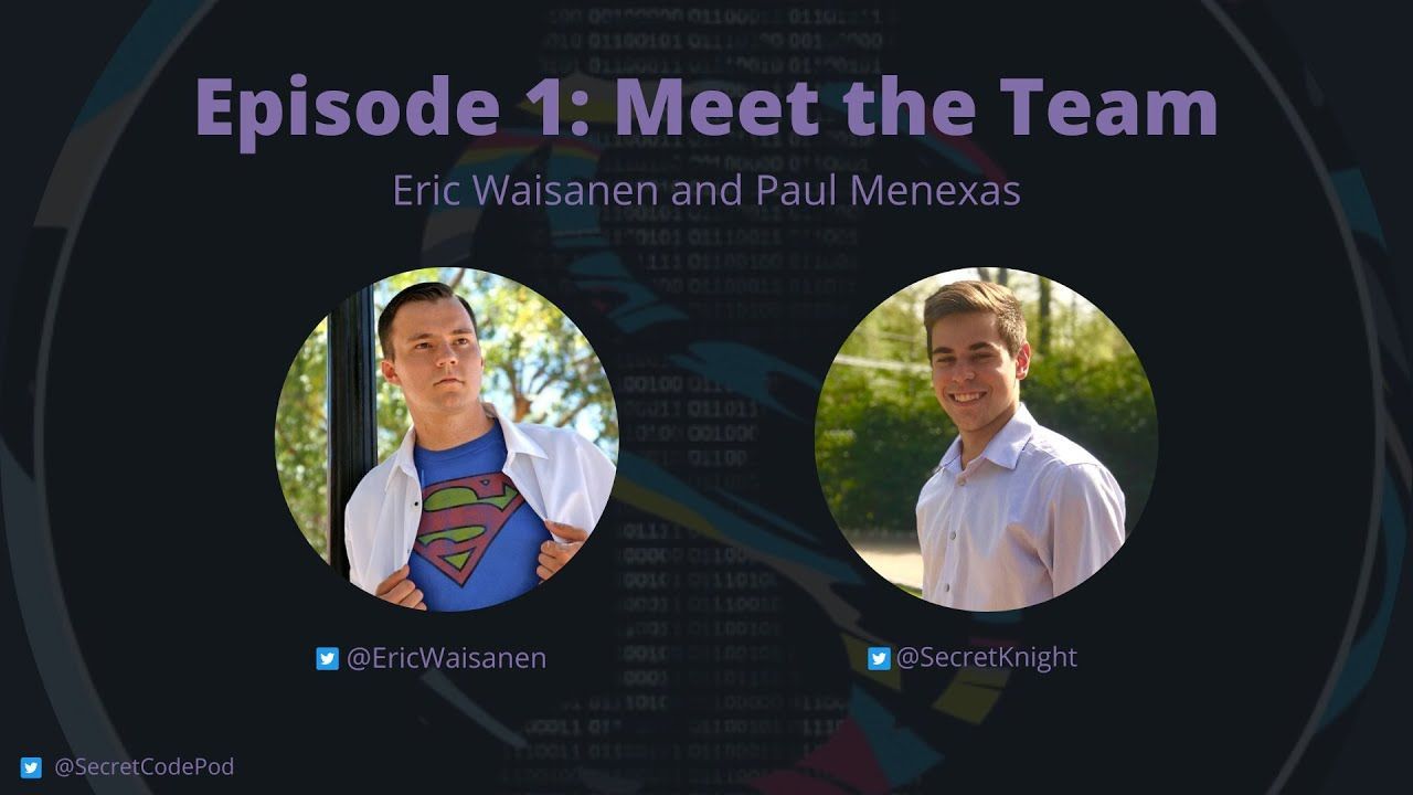 Secret Code Podcast Ep 1: Meet the Team