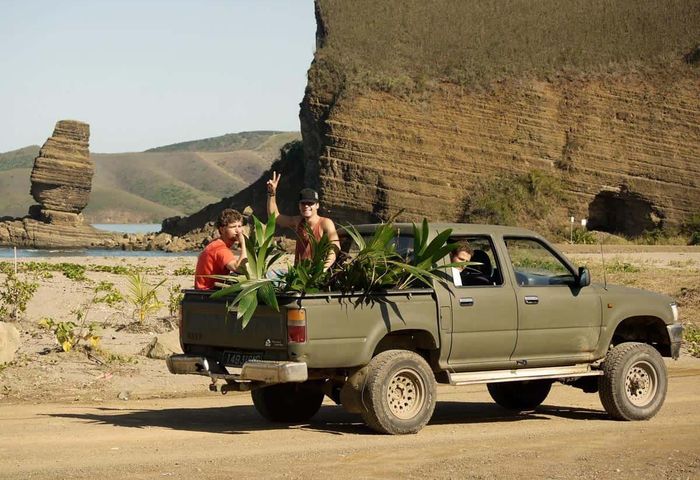 L'équipe de bénévoles BWÄRÄ à Bourail