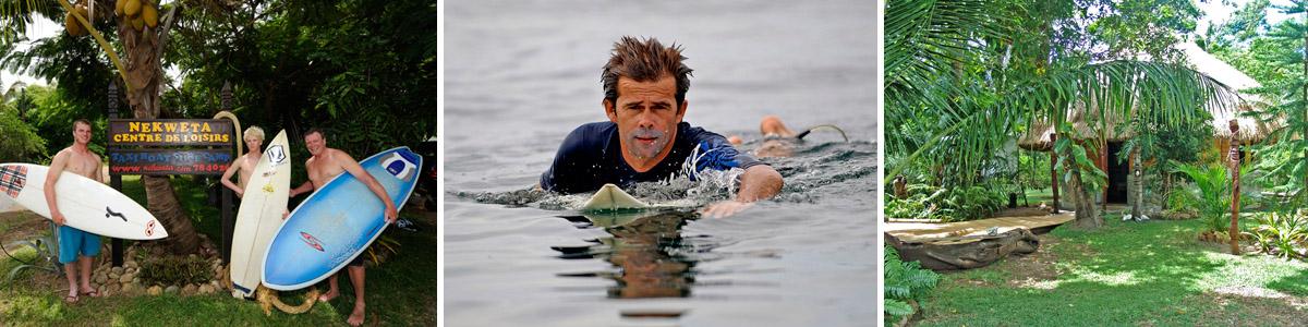 Vue sur le camp Nëkwéta