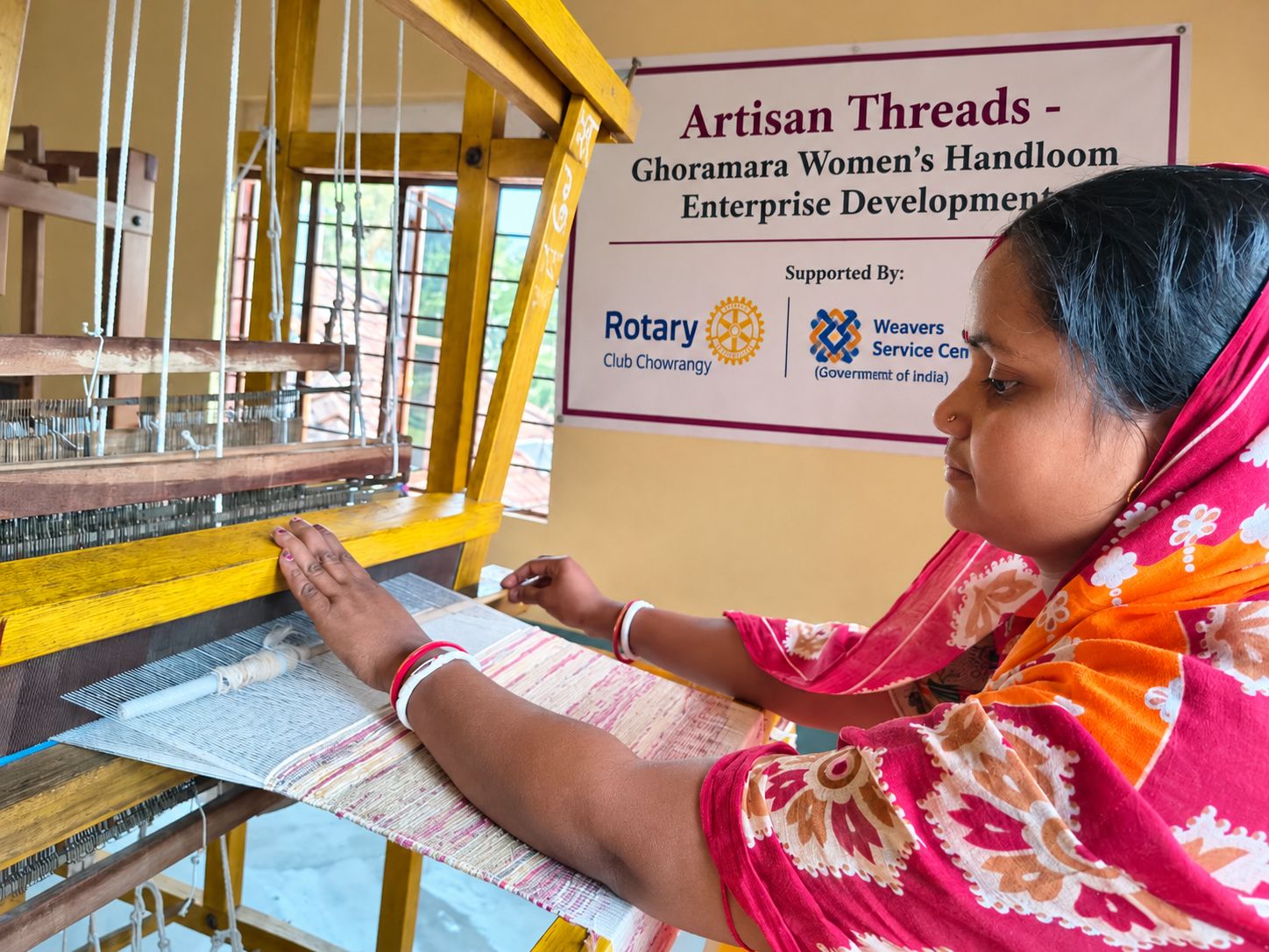 Artisan Threads: Women's Handloom Enterprise Development