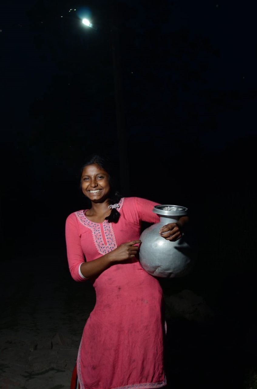 Solar Street Light in Radhakrishnapur