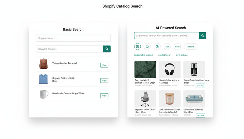 Shopify Search & Discovery vs AI Search: When to Upgrade