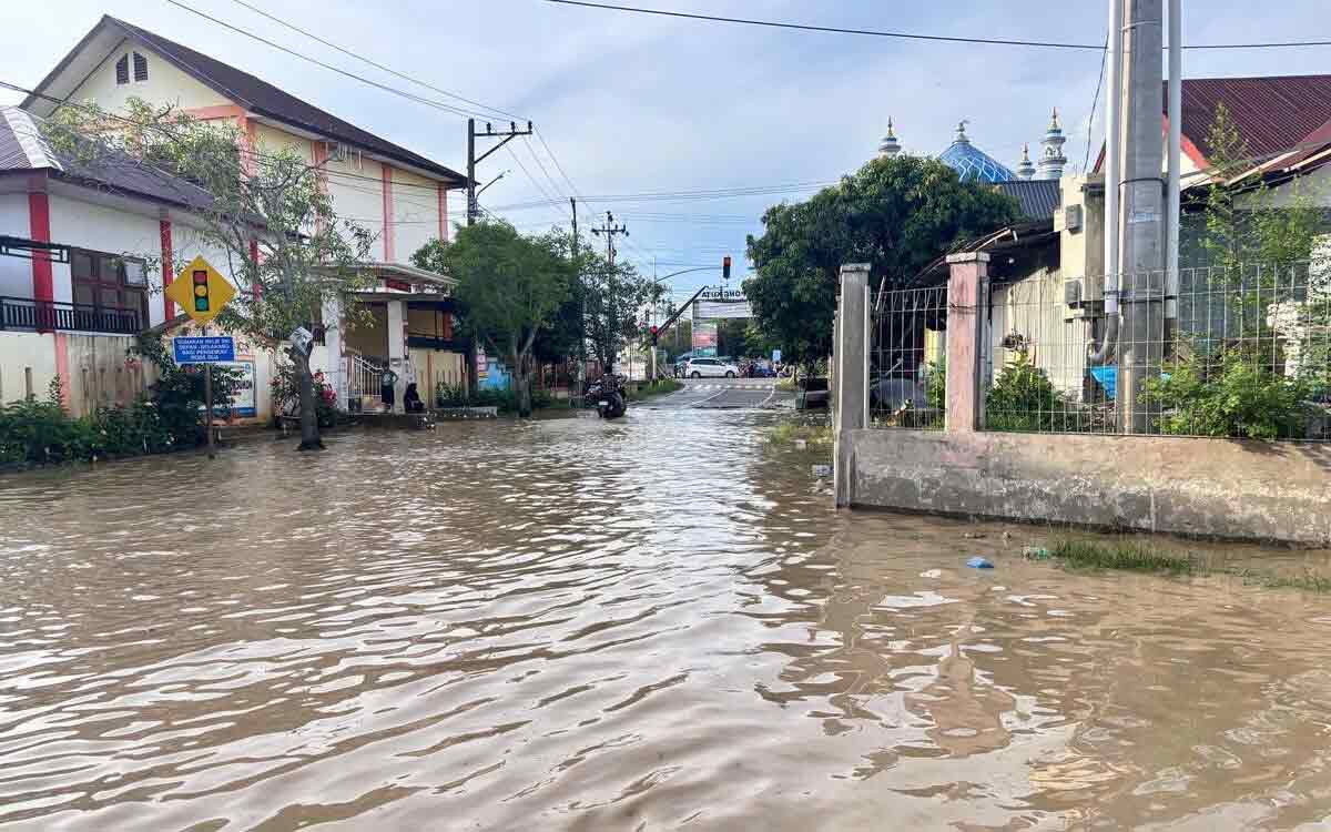 Heboh! Tiga Kecamatan di Aceh Utara Terendam Banjir Akibat Sungai Tanpa Tanggul